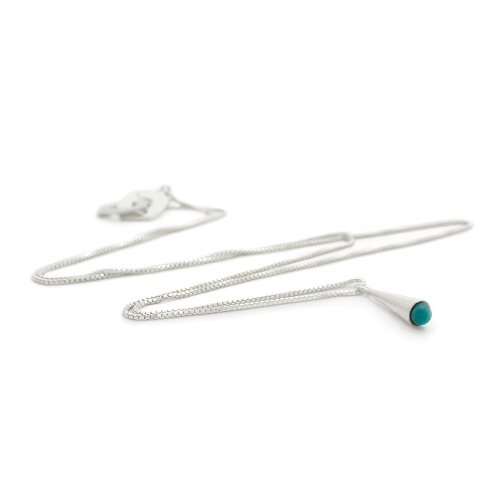 CÓNICA Luna Drops Silver Pendant