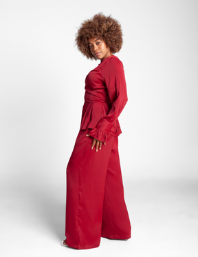 High Waisted Wide Leg Pants