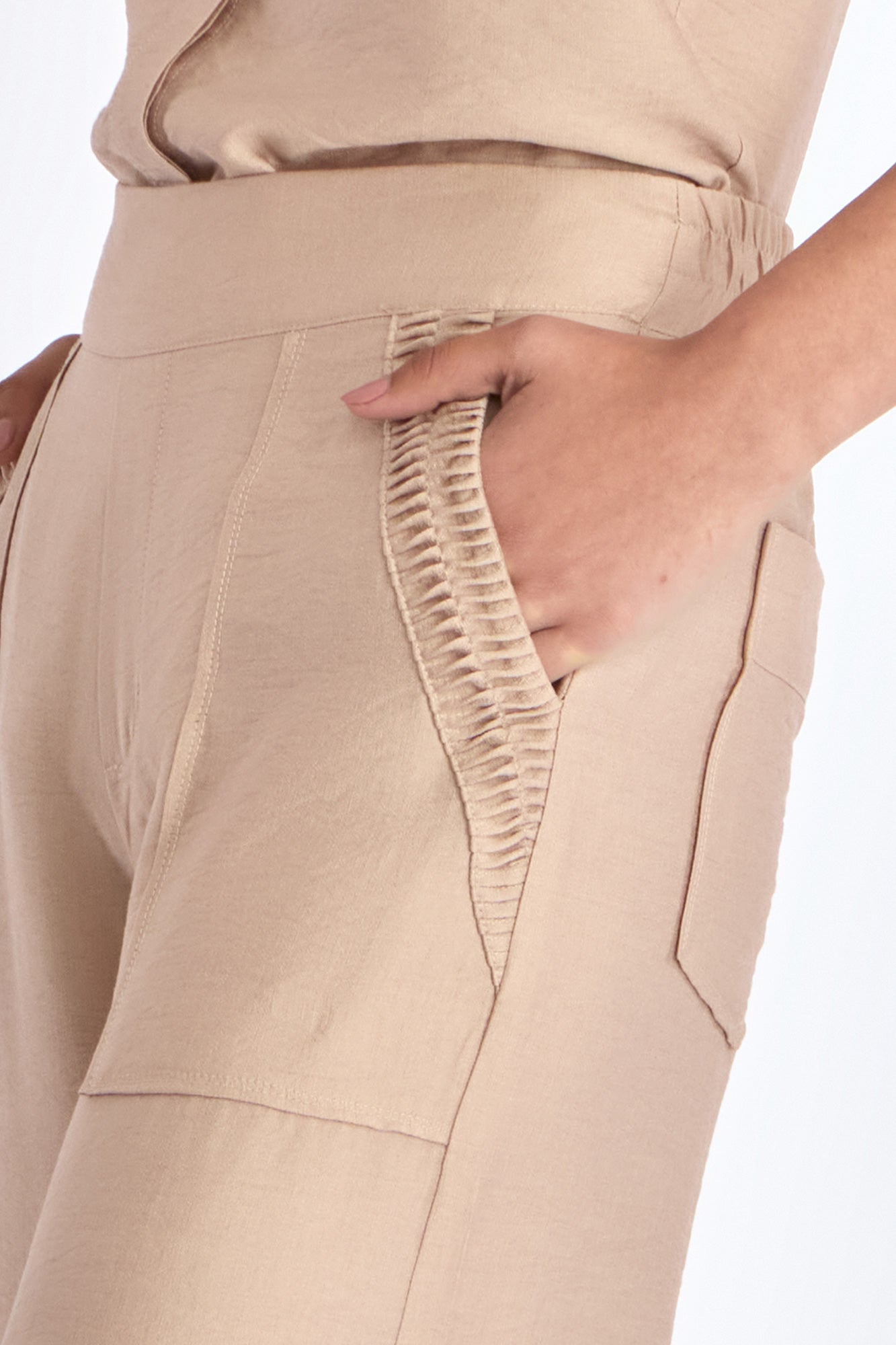 Clark Ease Pant | Nude