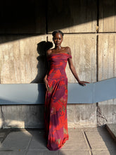 MONI DRESS- ORANGE CALA