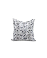 Home Decor Hand-carved Block Printed Pure Linen Cushion Cover - Aradhana