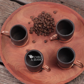 Chilean Espresso Duo – Clay & Copper Craftsmanship