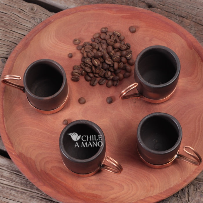 Chilean Espresso Duo – Clay & Copper Craftsmanship
