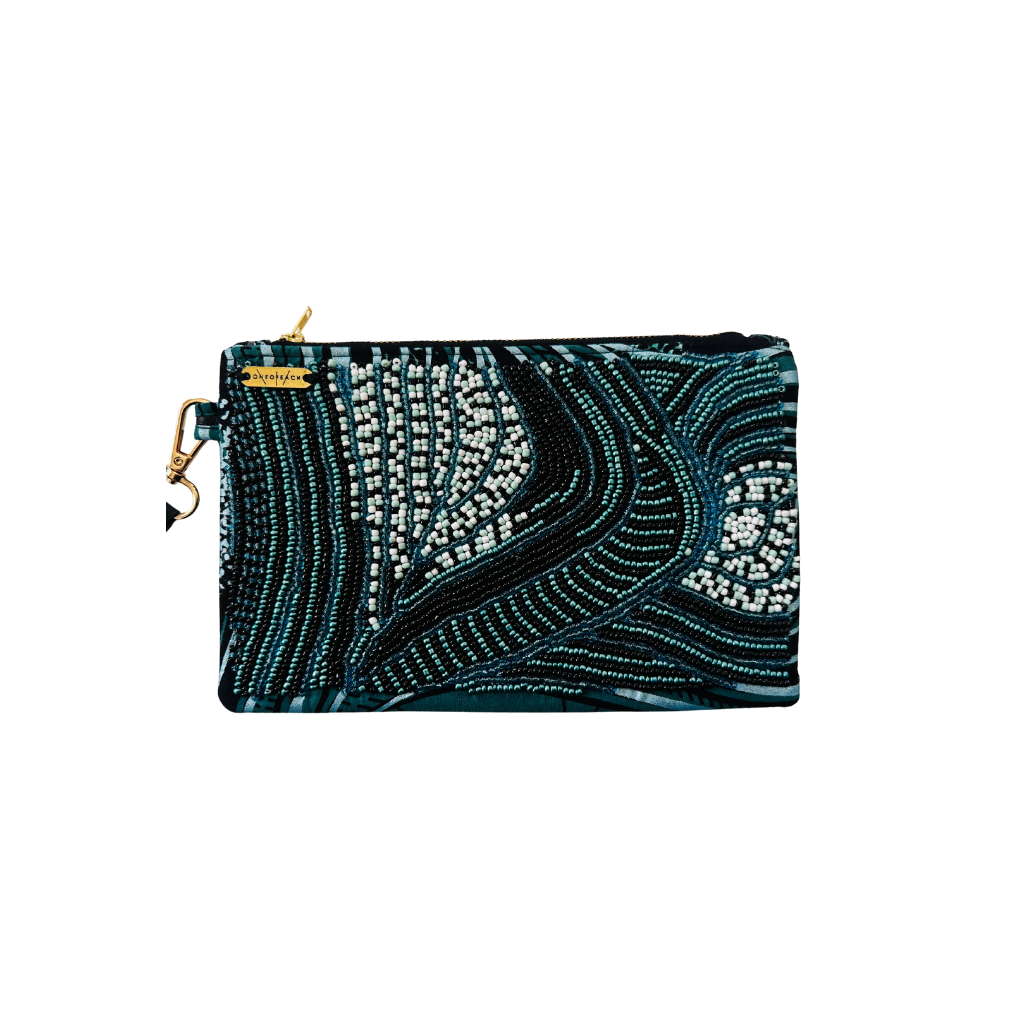 OCEAN SECRETS | Embellished Luxury Wrist Purse