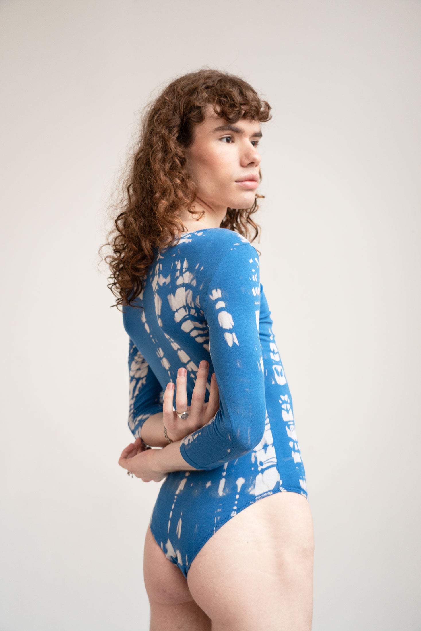 Bodysuit Elo Tie-dye  in Blue