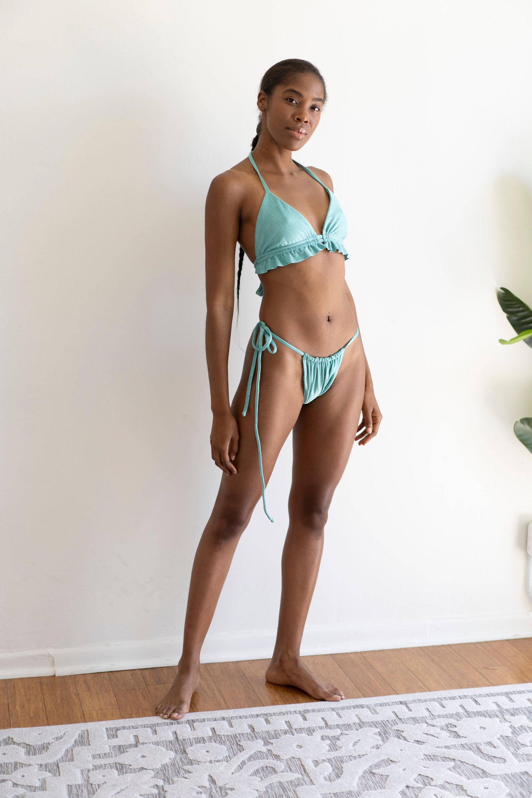 Mint Bikini Top