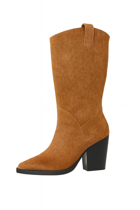 Olsson Texan Boot in Calf Hair (Wide Calf)