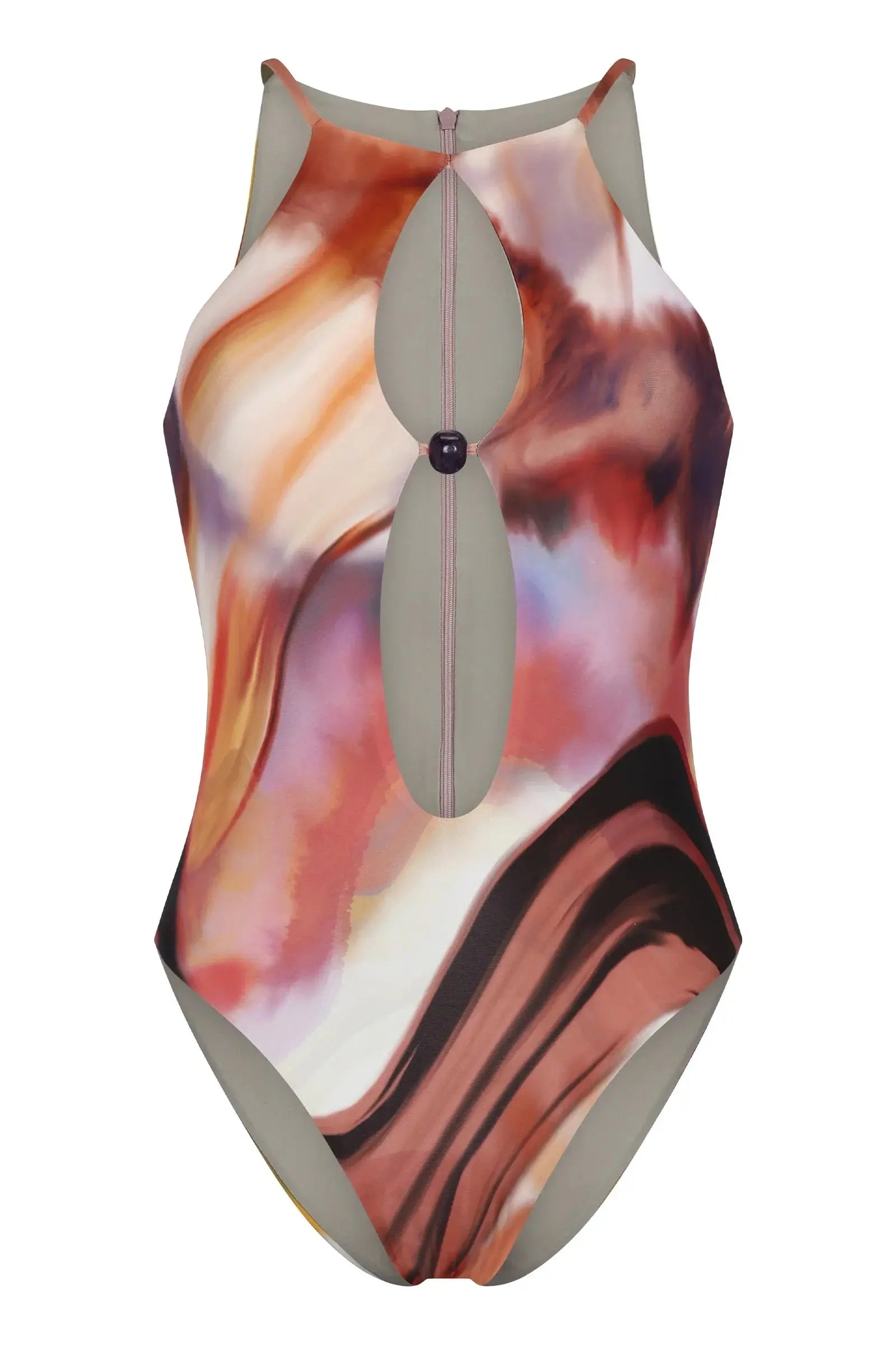 Bosque One Piece Print rosa