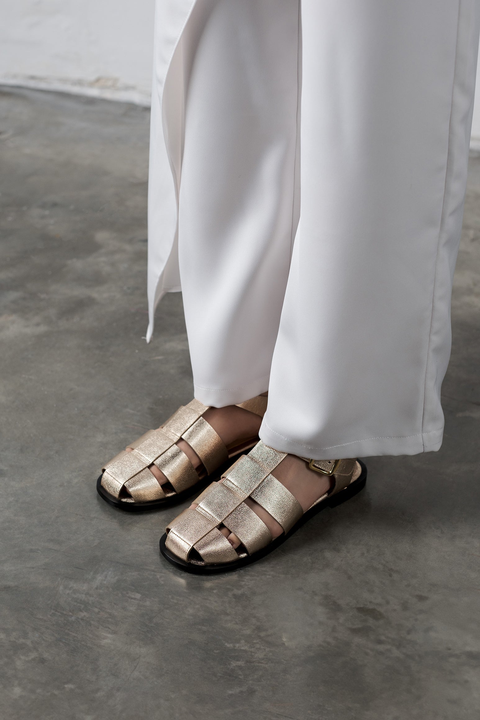 CECILIA GOLD SANDALS