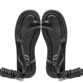 AURORA BLACK SANDALS