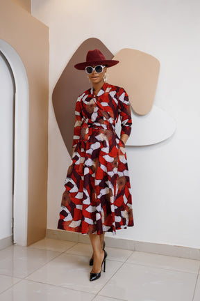 Nwayioma Wrap Dress