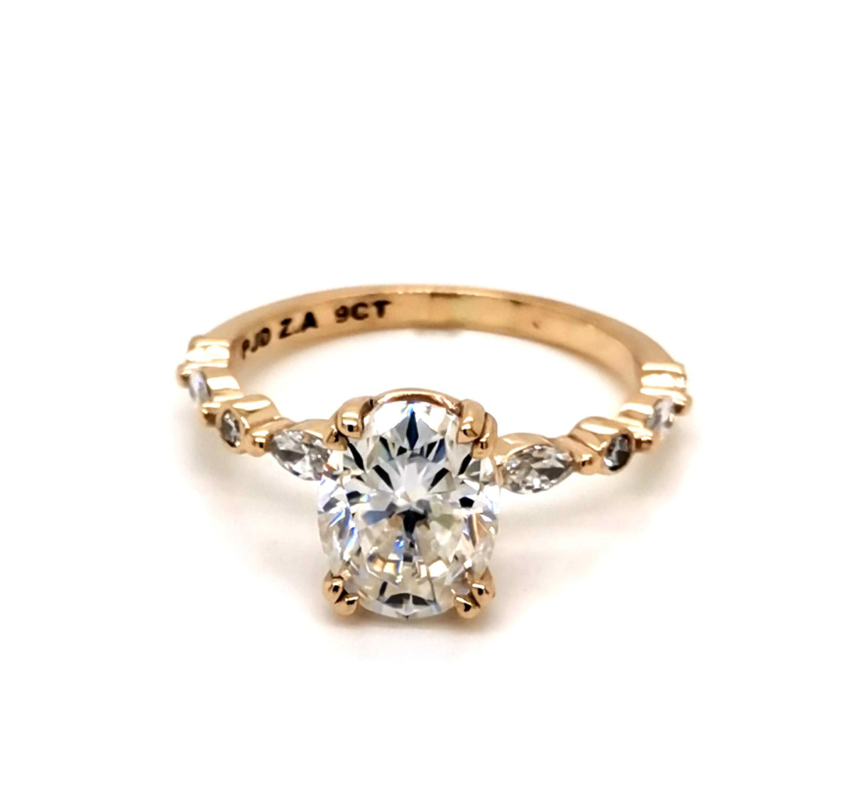 Oval Diamond Ring