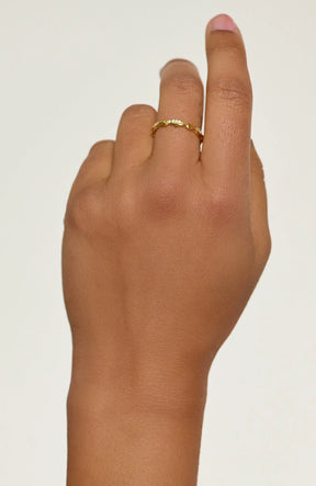 Sacred Vine Band Ring