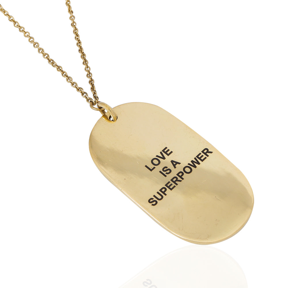 ANITA LOVE IS A SUPERPOWER – NECKPIECE