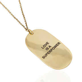 ANITA LOVE IS A SUPERPOWER – NECKPIECE