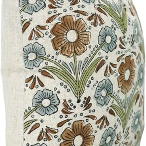 Beautiful Hand-Block Printed Viscose Linen Cushion Cover - Vanshika