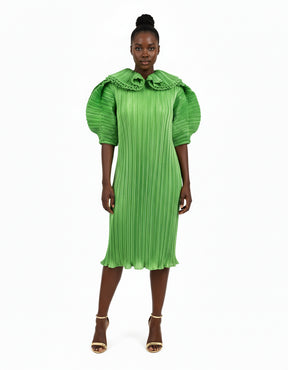 Nisha Pleated Dress