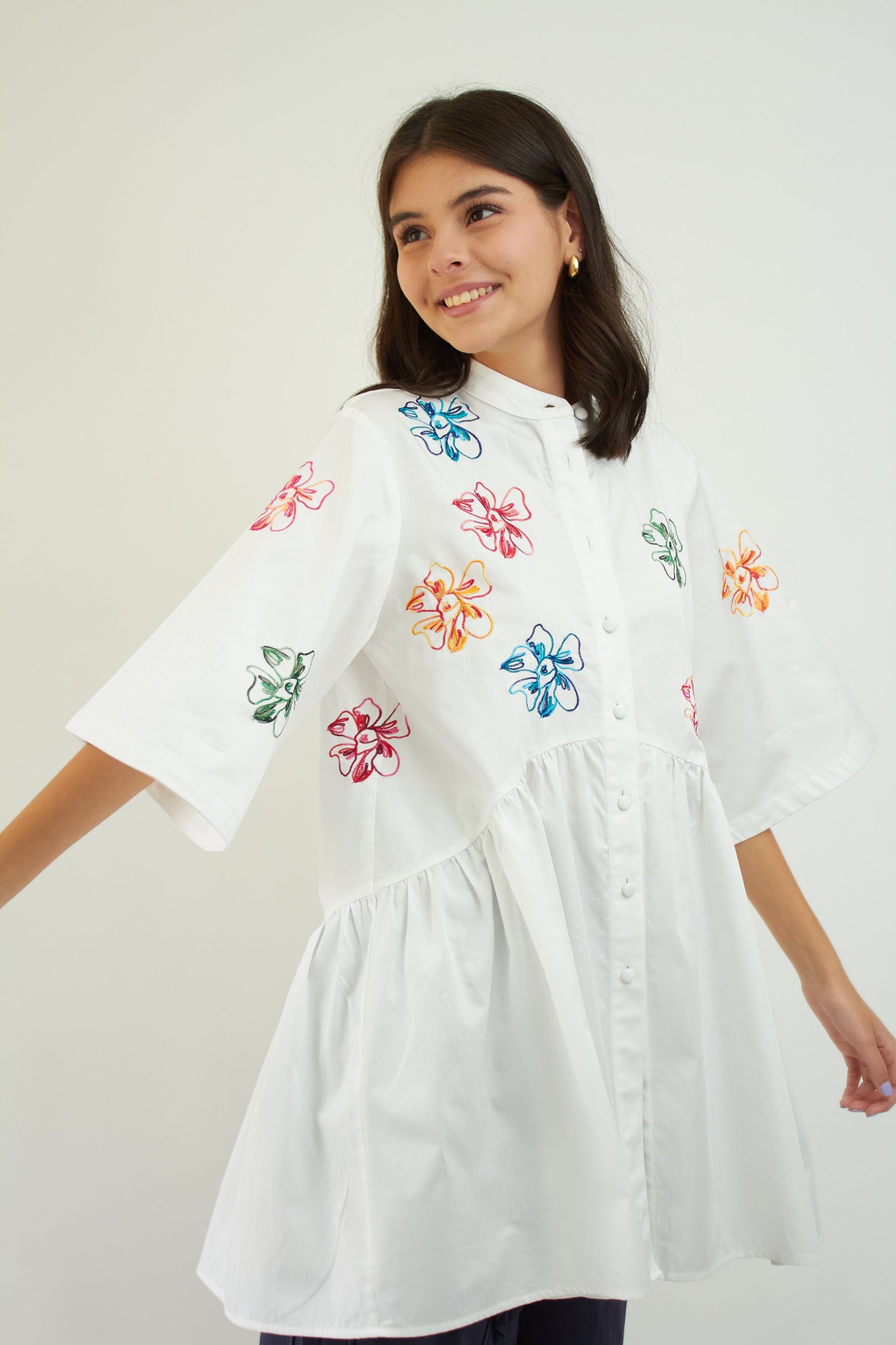 Maura Embroidered Blouse