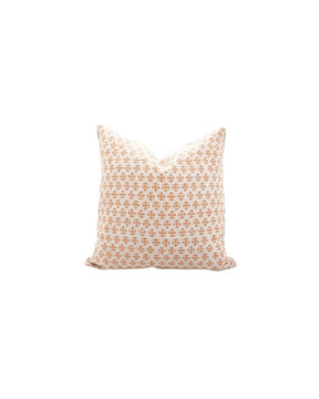 Beautiful Hand Made Block Print Pure Linen Pillow Cover - Bindika