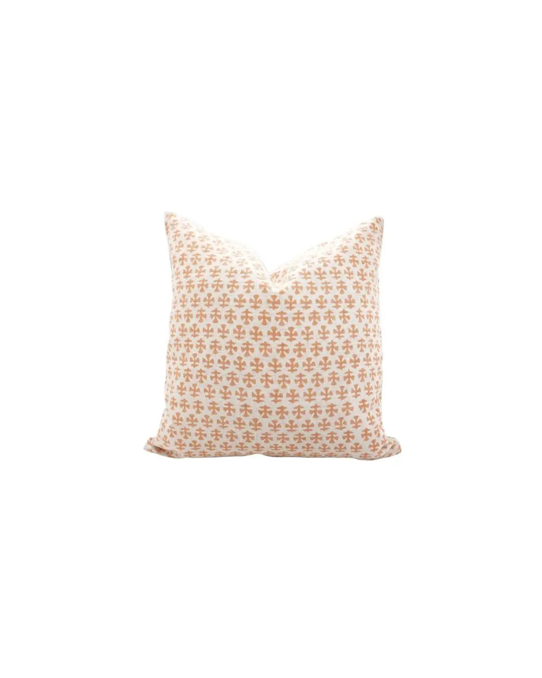 Beautiful Hand Made Block Print Pure Linen Pillow Cover - Bindika