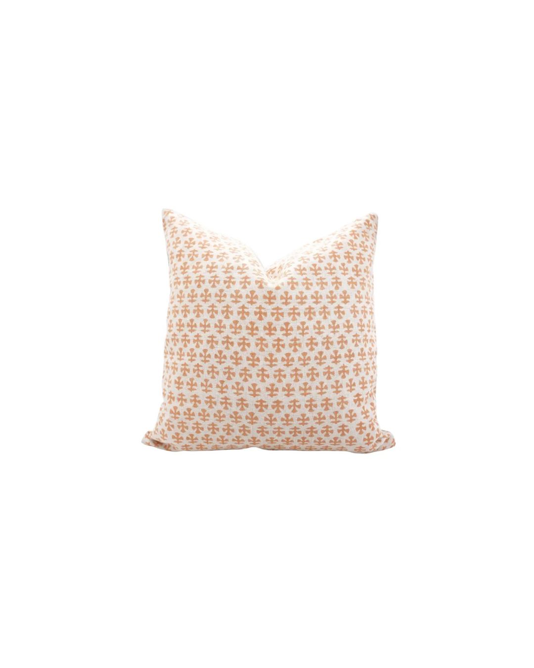 Beautiful Hand Made Block Print Pure Linen Pillow Cover - Bindika