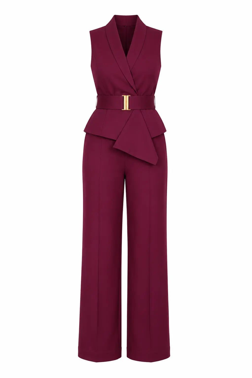 Wine Waist Coat & Trouser