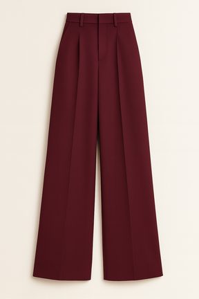 Rossario George Palazzo Pant in Cabernet