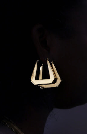 Domme Door Knocker Earrings