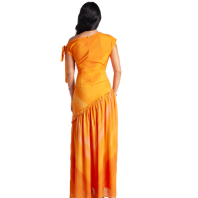 Asymmetric Maxi Dress