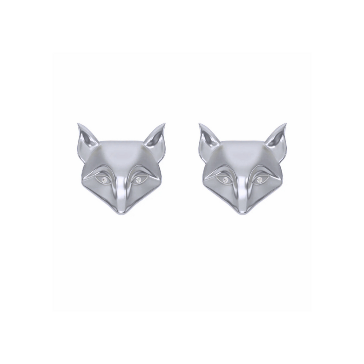 DESERI FOX Stud Earrings