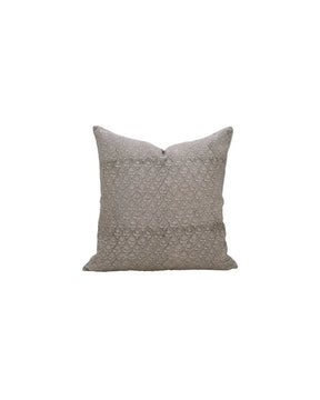 Handcrafted Hand-carved Block Print Boho Pure Linen Pillow Cover- Riva