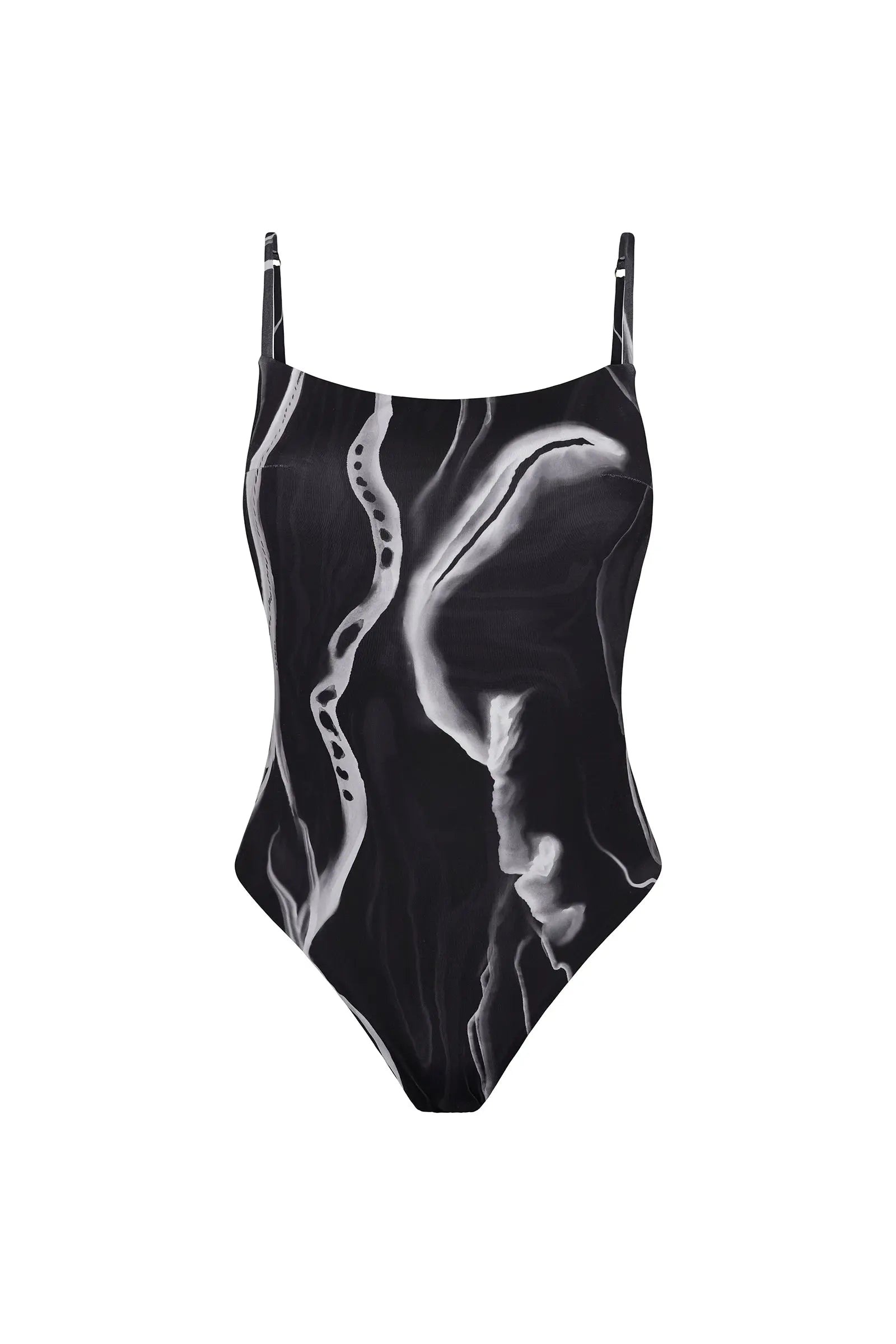 TIERRA One Piece Print Negro