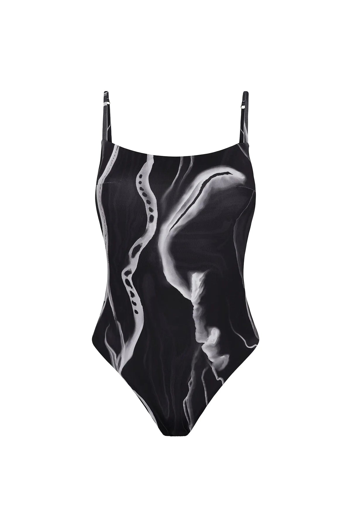 TIERRA One Piece Print Negro