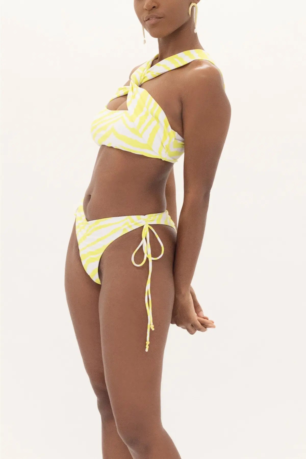 Zebina Swim Crop