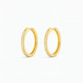 The Luminelle Pavé Hoops