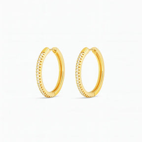 The Luminelle Pavé Hoops