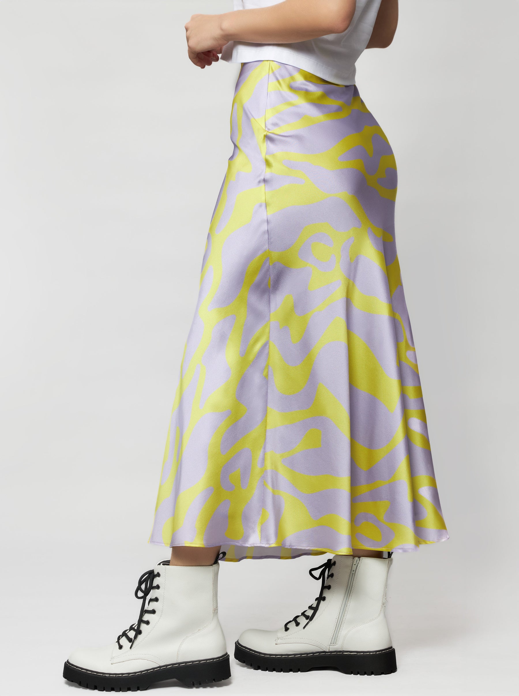 Samantha Silk Slip Skirt