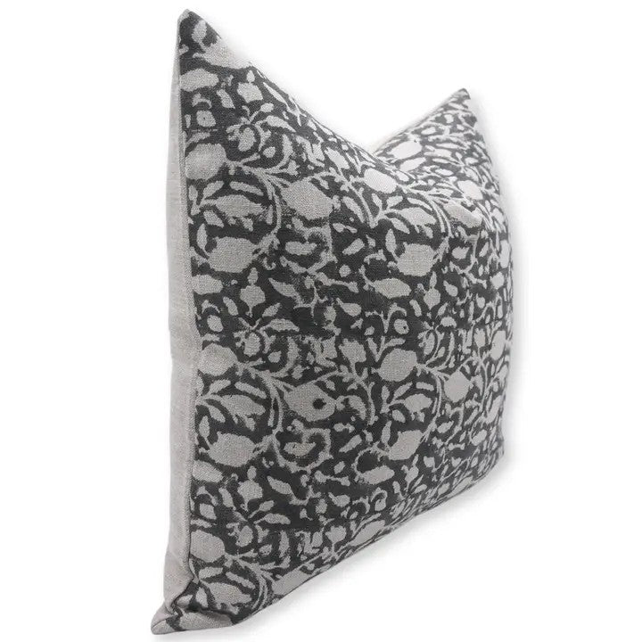 Bohemian Block Print Thick Linen Cushion Cover  - Sulit
