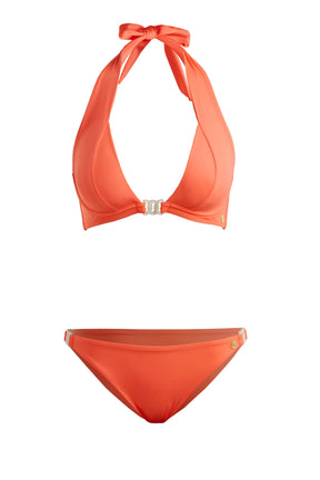 Halter Bikini Classic Brief Coral