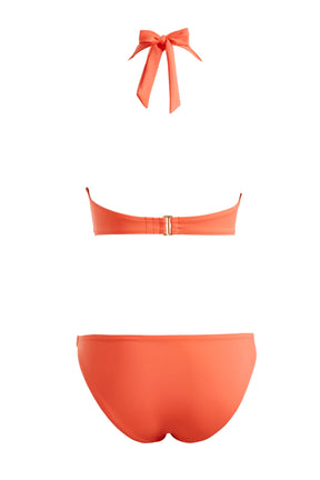 Halter Bikini Classic Brief Coral