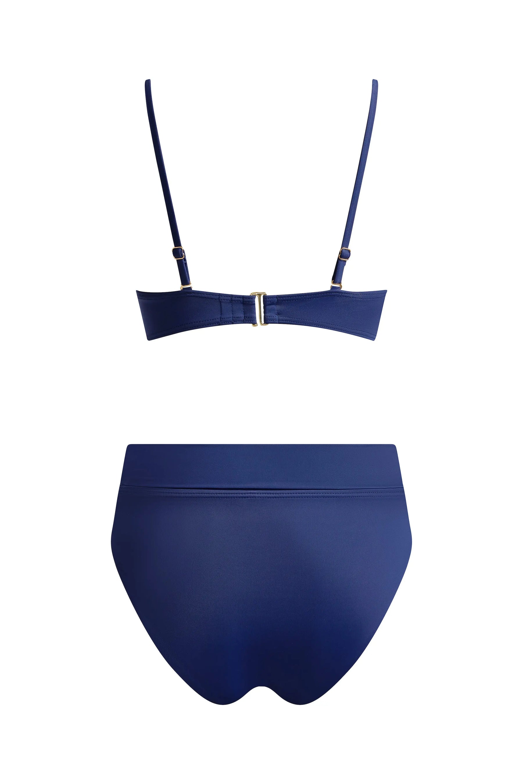 Fold over Midi Brief Navy