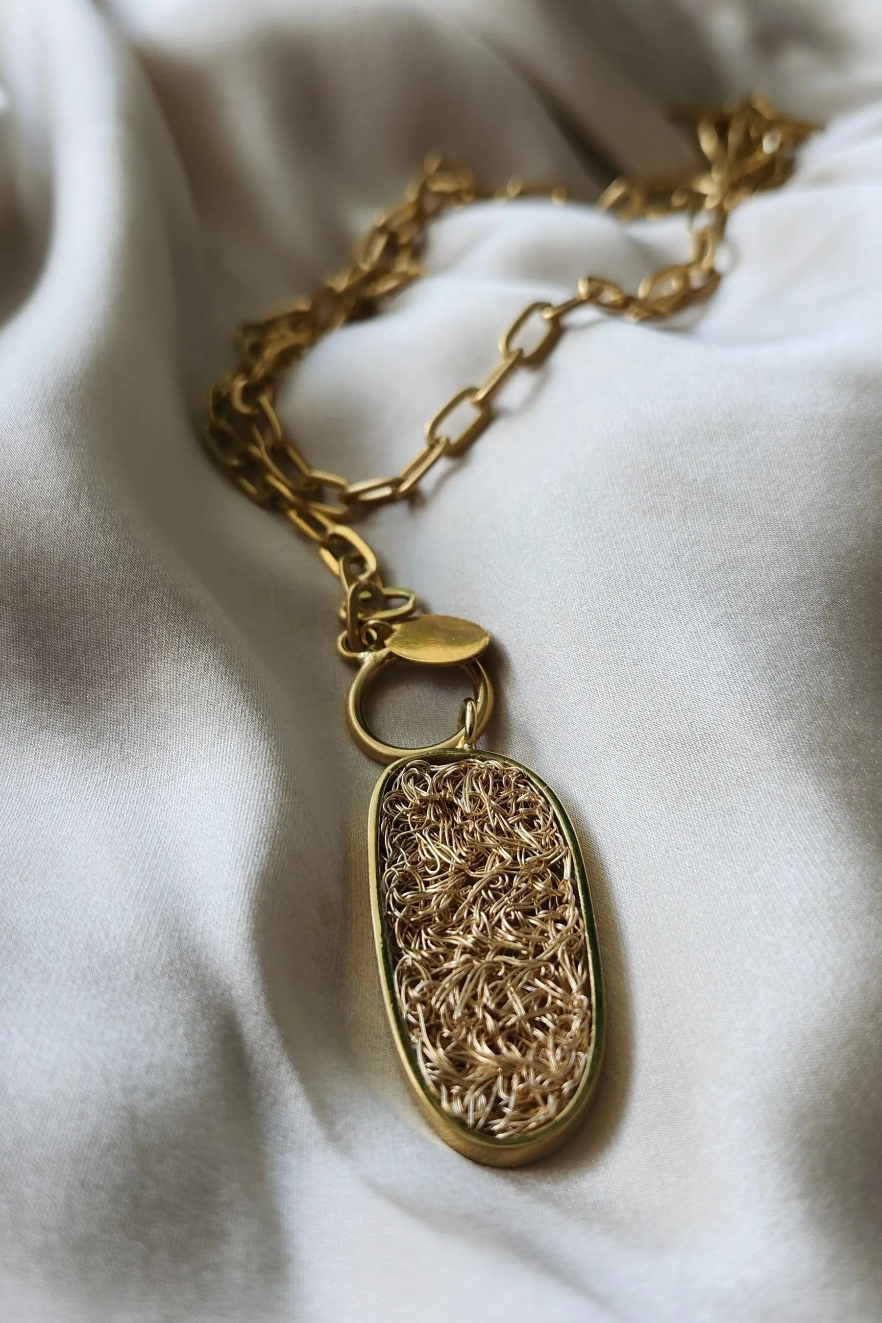 Element Pendant Long Necklace