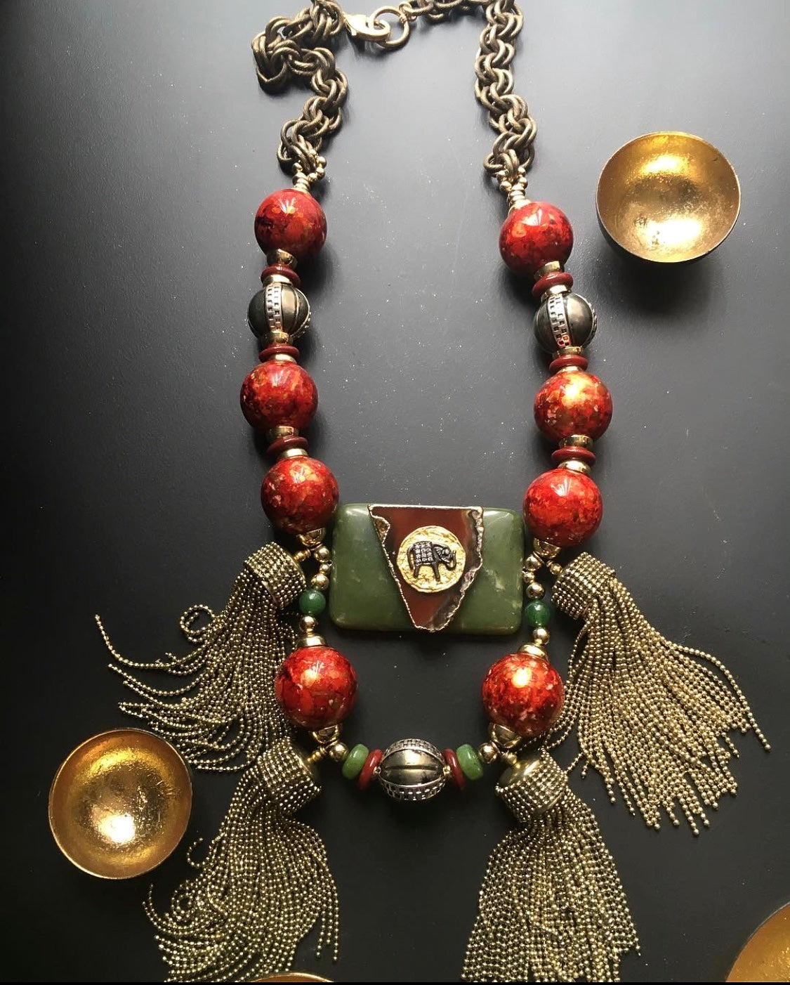 Tembo Tassel Necklace