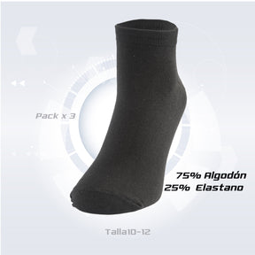 PACK DE 3 MEDIA TOBILLERA