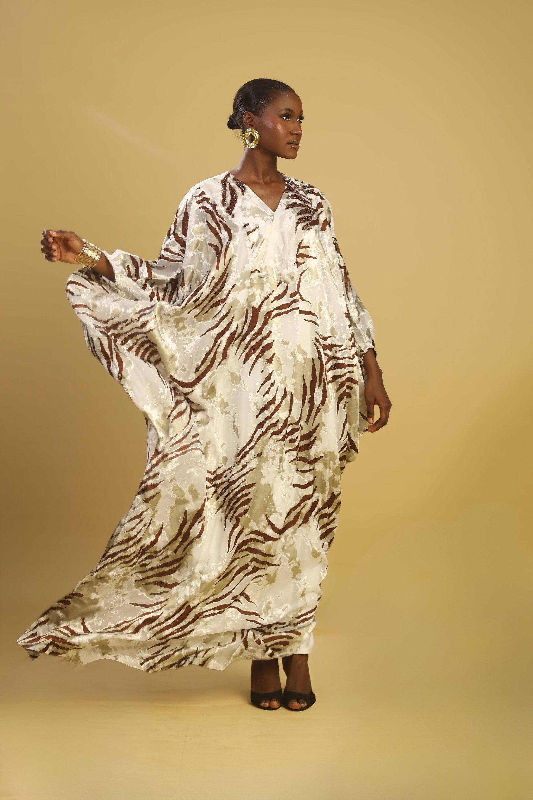 CHIFFON BEADED BUBU
