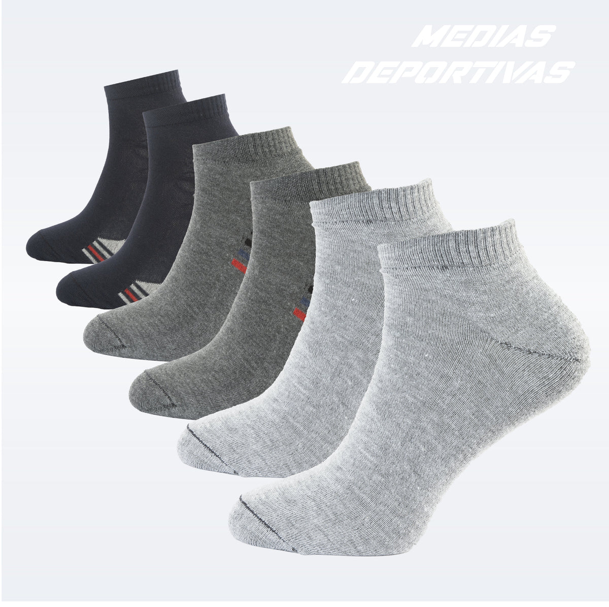 PACK DE 3 MEDIA TOBILLERA