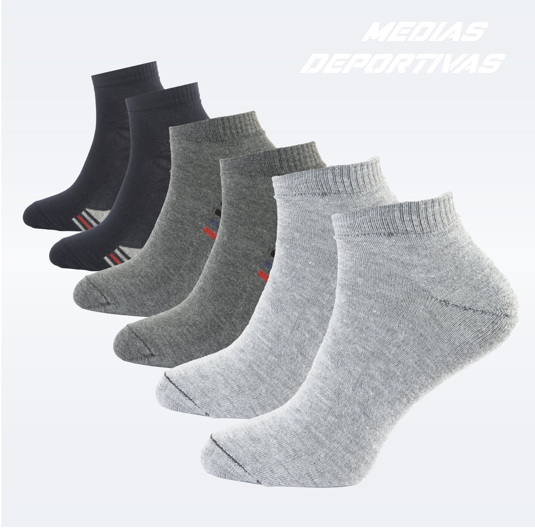 PACK DE 3 MEDIA TOBILLERA