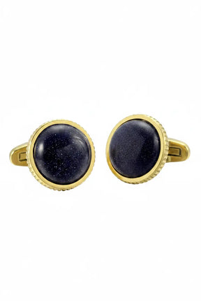 Celestial Goldstone Cufflinks