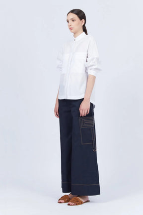 Magali Pima Cotton Blouse
