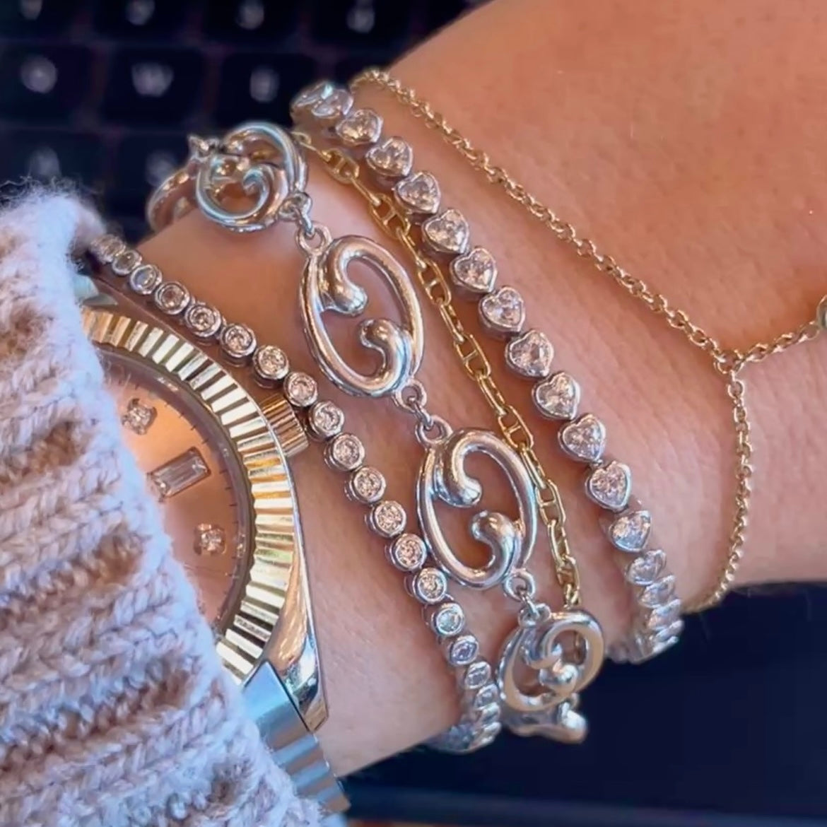 THE FIBONACCI LINK BRACELET